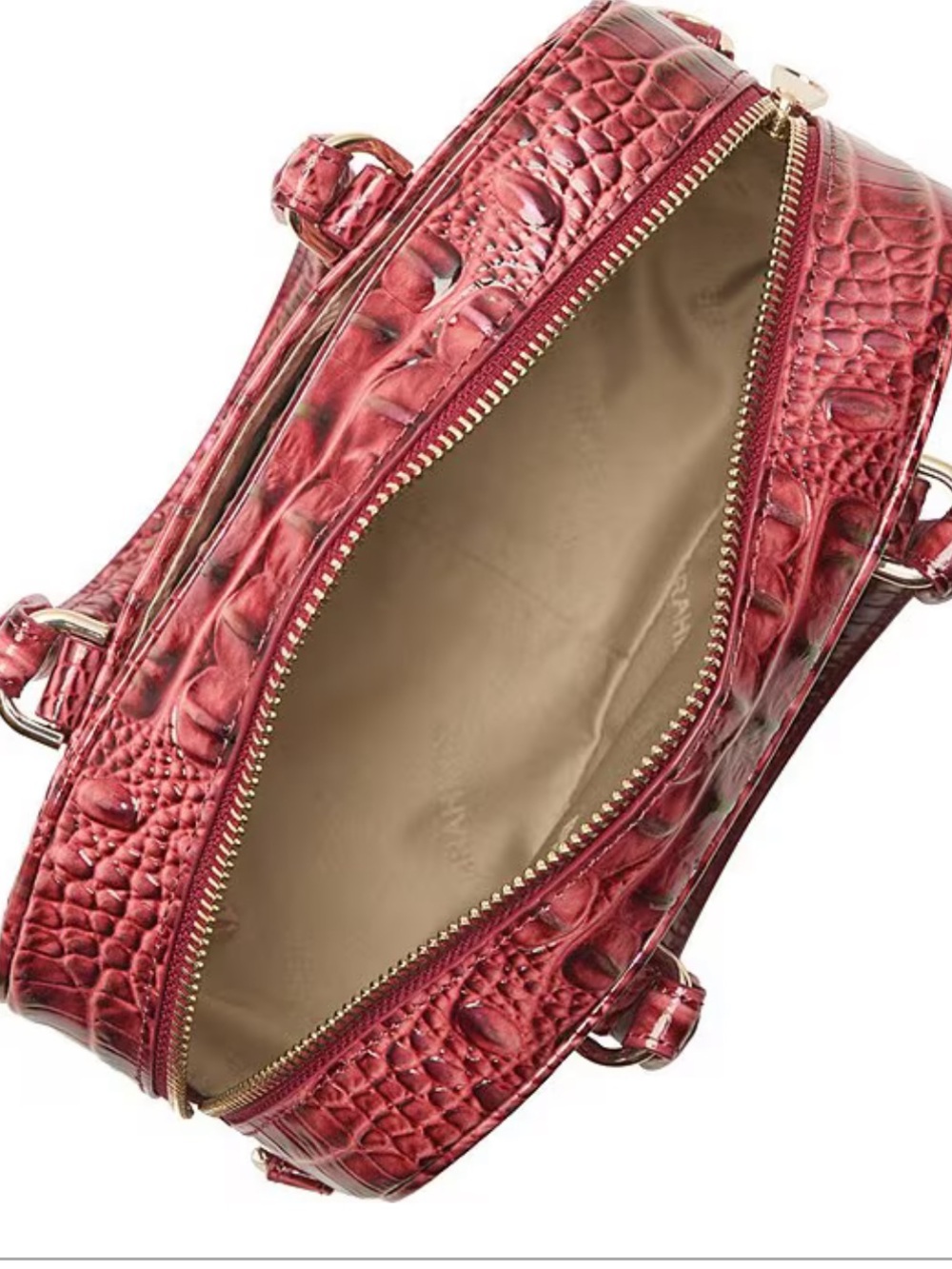 Brahmin Ombre Melbourne Collection Coquette Mara Satchel Bag - Picture 5 of 7
